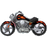 Super Shape Foil 115cm (45") Motorbike Black