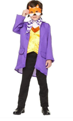 Childrens Mr Fox Extra Large Costume