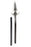 Medieval Skull Spear 150cm
