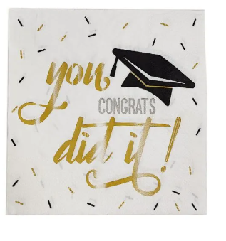You Did It Napkins 16Pk