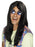 Neil Hippy Party Wig Black