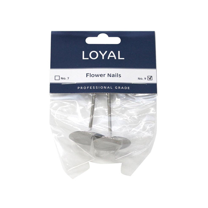 No 9 Flower Nail Pack Of 2