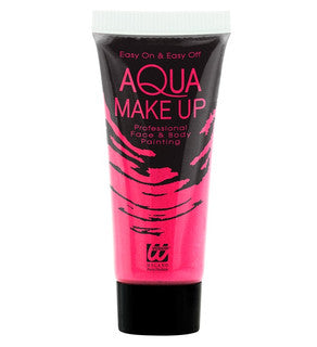 Neon Pink Aqua Makeup Tube - 30ml