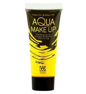 Neon Yellow Aqua Makeup Tube - 30ml