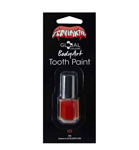 Global Tooth Paint Red 5ml Special FX