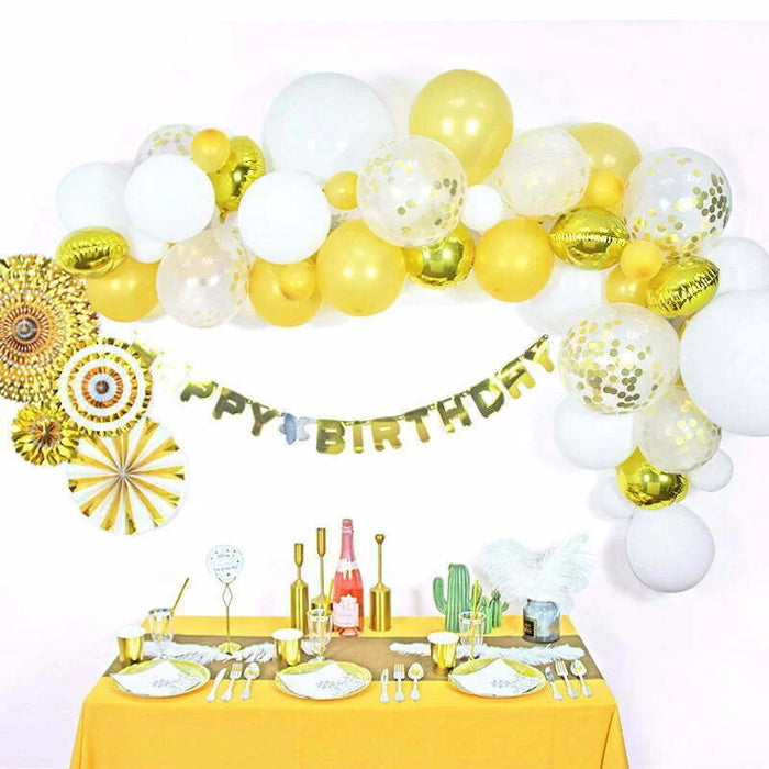 Balloon Arch/Garland Gold DIY