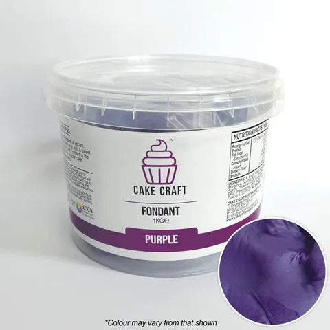 Cake Craft Purple Fondant 1kg