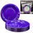 Plastic Lunch Plate 25 Pack - Purple