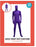 Adult Morph Body Suit Costume Purple