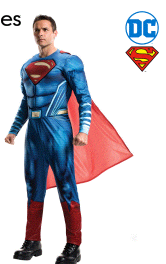 Superman Deluxe Costume - Adult Standard