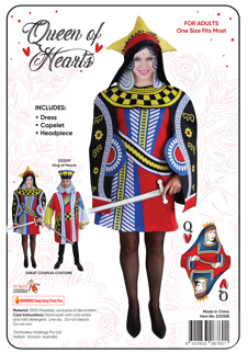 Adult Queen Of Hearts Costume