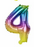 Foil Balloon 36 cm Rainbow 4