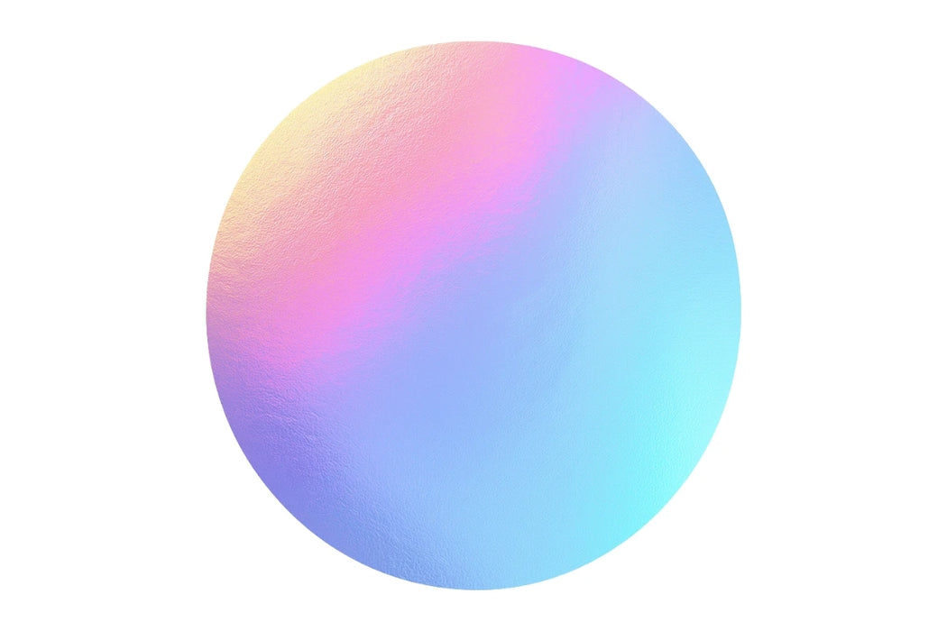Cake Board Silver Rainbow Gloss 12 Inch Round Mdf 5mm Thick