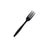 Reusable Heavy Duty Fork Black 20 Pack