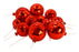 12 Pieces Red Disco Ball Topper Set Iconic Cake Art