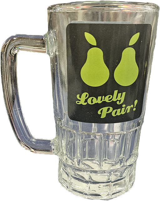 Glass Lovely Pair Stein