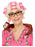 Roller Granny Wig, Blonde, with Rollers