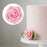 Extra Large Single Rose Pink Flower 1 Piece