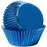 Large Royal Blue Foil Baking Cups 50 Pack