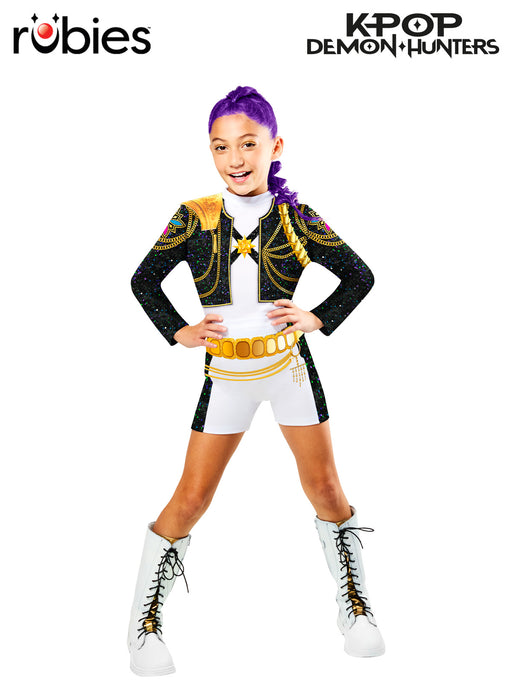K-Pop Rumi Gold Classic Kids Costume 9-10 Years