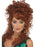 Saloon Girl Wig, Auburn, Long and Curly