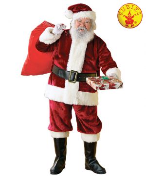 Regency Crimson Premier Plush Santa Suit