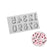 Universal Serif Numbers Silicone Mould