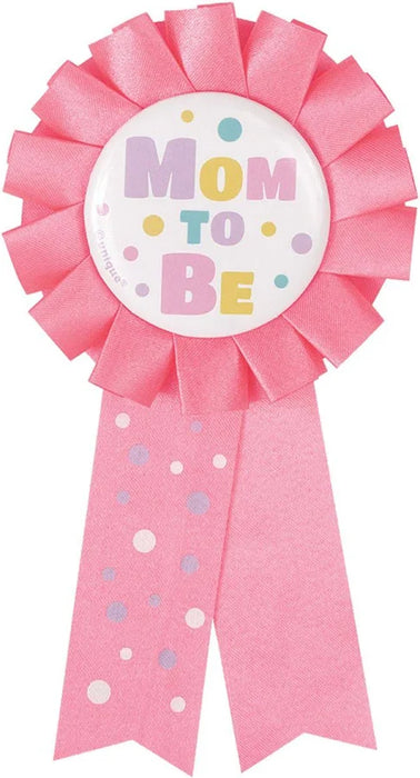 Mum To Be Pink Award Ribbon