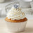 Large Silver Foil Baking Cups 50 Pack