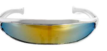 Party Glasses Cyclops Silver