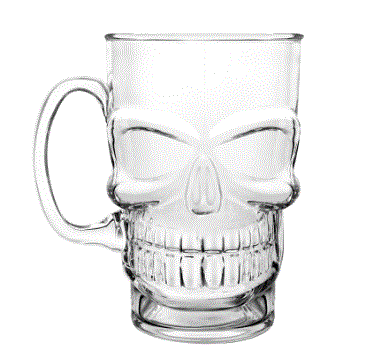 Skull Beer Mug