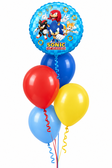 Sonic The Hedgehog Dazzling Theme Bouquet