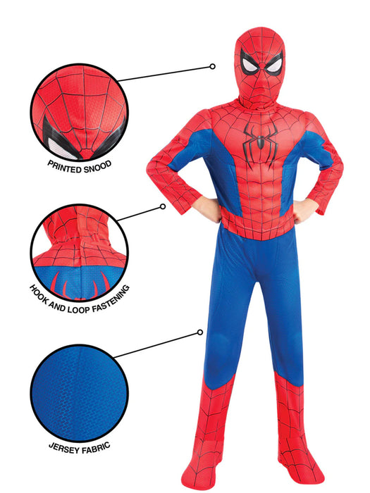 Spider-Man Deluxe Childrens Costume 6-8 Years