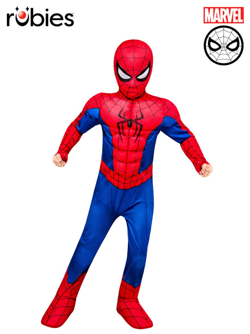 Spider-Man Deluxe Childrens Costume 3-5 Years