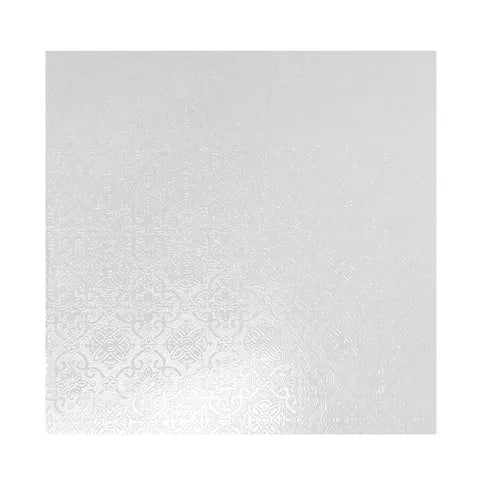 Cake Board White 14 Inch Square Masonite 6mm Thick