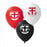 St Kilda Saints 30cm Latex Balloon Uninflated Each