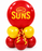 Gold Coast Suns Footy Buddy Centrepiece