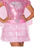 Children's Supergirl Pink Sequin Costume 3-4 Years