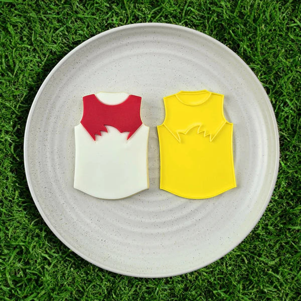 AFL Sydney Swans Football Team Guernsey Cutter & Embosser Set