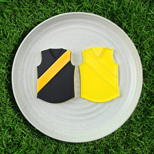 AFL Essendon Bombers Richmond Tigers Football Team Guernsey Cutter & Embosser Set