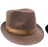 Trilby Hat Brown With Brown Band