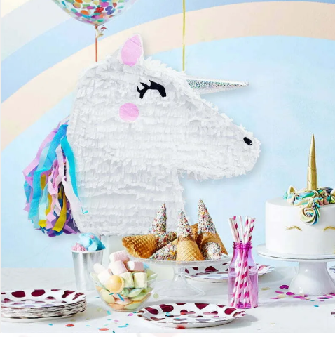 Unicorn Head Pinata