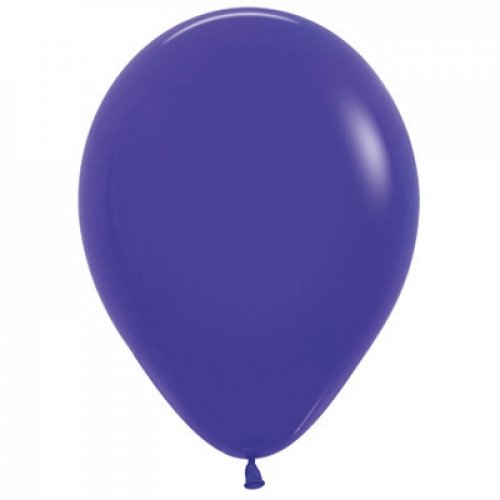 Decrotex 100 Pack Standard/Fashion Violet 30cm Balloon
