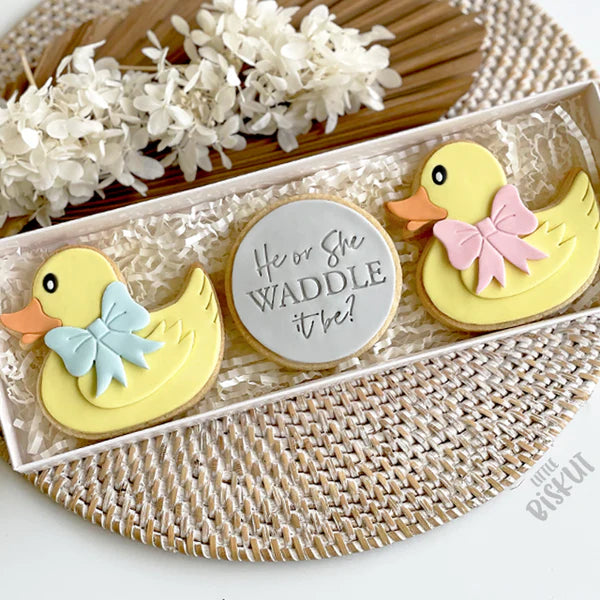 Cutter & 3D Embosser Set - Rubber Ducky