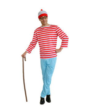 Where's Walter Adult Costume - Medium