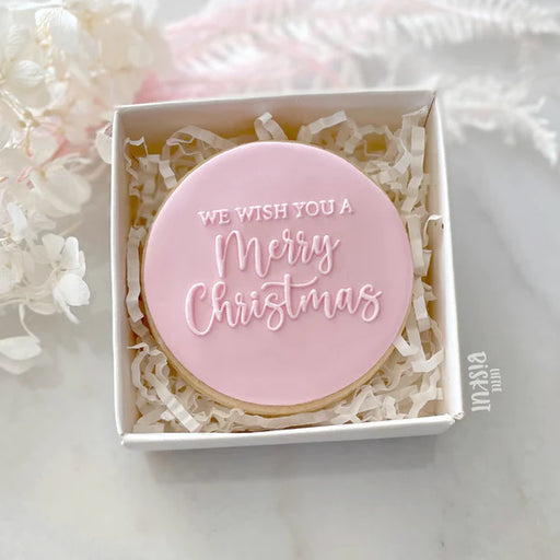 We Wish You A Merry Christmas Embosser Little Biskut