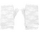 Fingerless Lace Gloves White