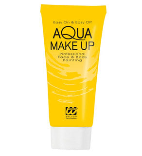 Yellow Aqua Makeup Tube - 30ml