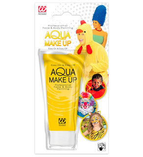 Yellow Aqua Makeup Tube - 30ml