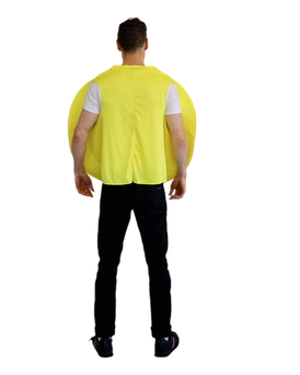 Yellow Adult Chocolate Coloured Costume - One Size
